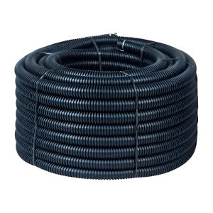 Tubo Corrugado preto 3/4 rolo 50MTS Tuboline