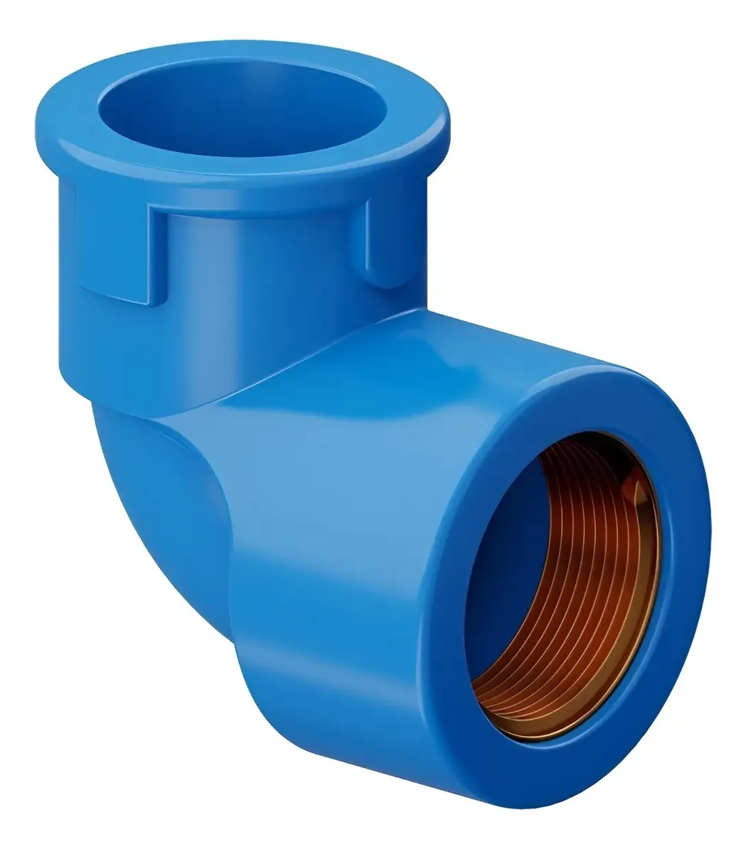 JOELHO 90° SOLDÁVEL AZUL TIGRE
