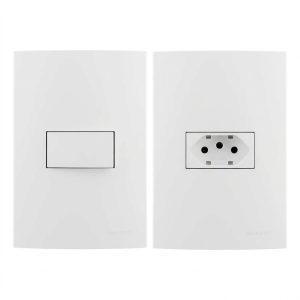 TOMADA E INTERRUPTOR SLEEK MARGIRIUS